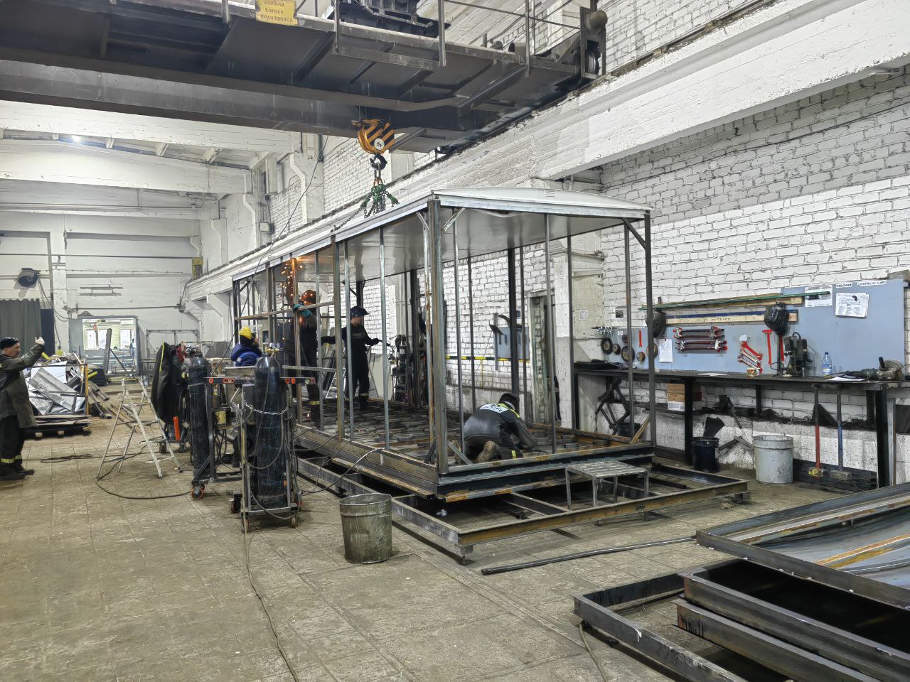 Железногорская компания оптимизировала производство вагон-домов благодаря участию в нацпроекте «Производительность труда».