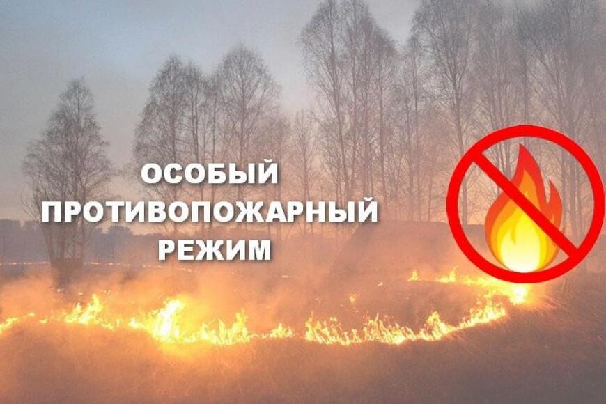 Внимание: объявлен особый противопожарный режим!.