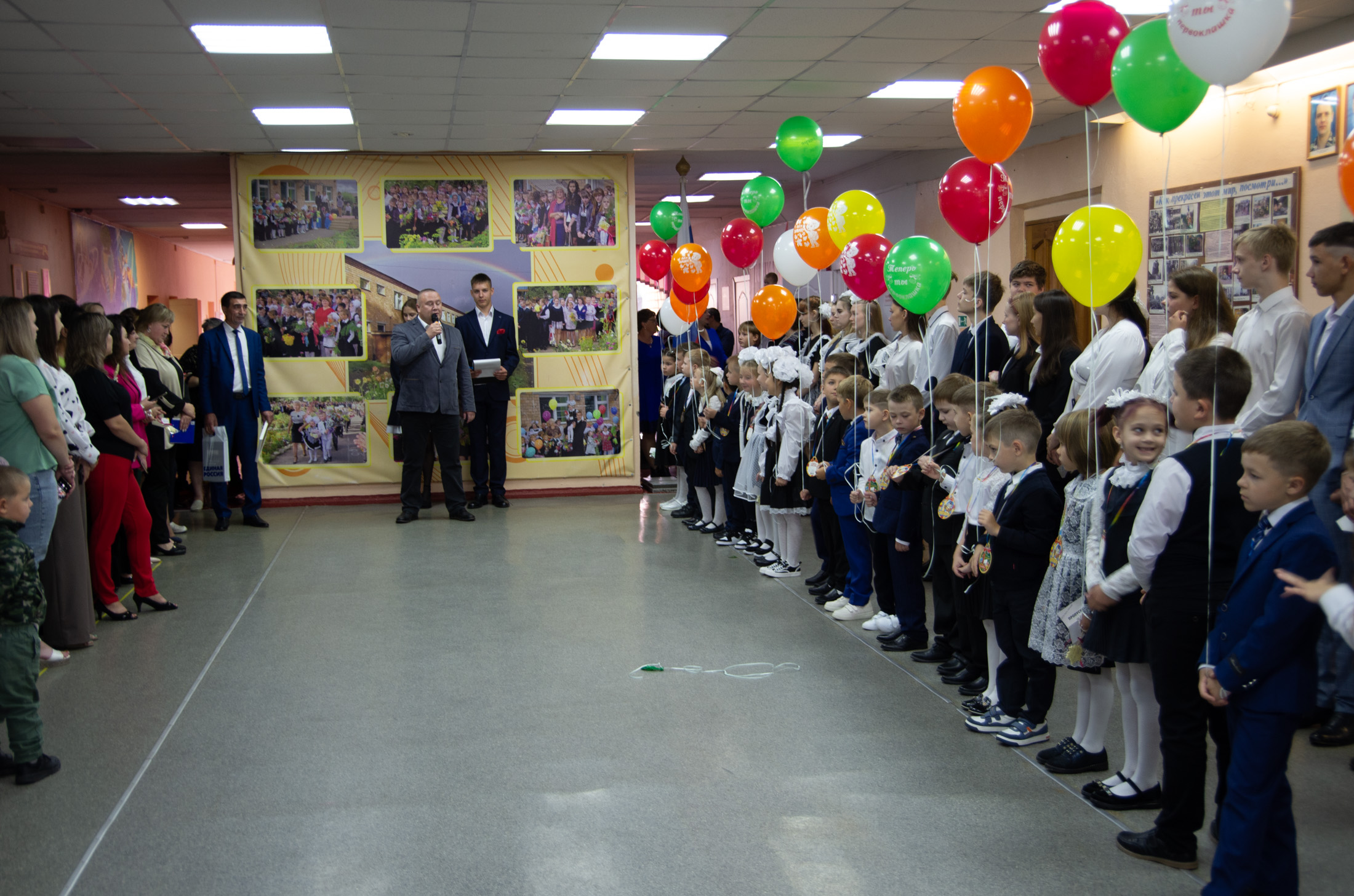 Алексей Медведев поздравил Богучанский район с Днём знаний (фото).