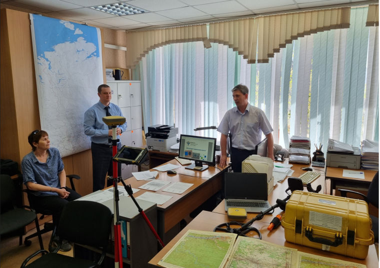 Управлением Росреестра по Красноярскому краю проведена акция «Сохраним геодезические пункты вместе».