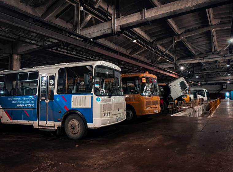 Нацпроект «Производительность труда» помог краевому АТП сократить время обслуживания автобусов.
