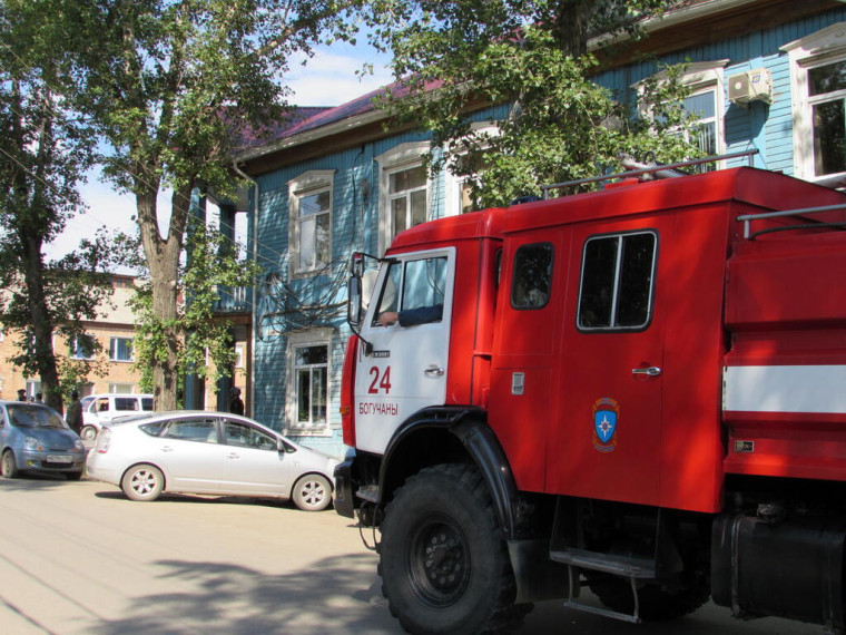 28 июля в здании администрации Богучанского района прошла учебная тренировка и эвакуация работников администрации..