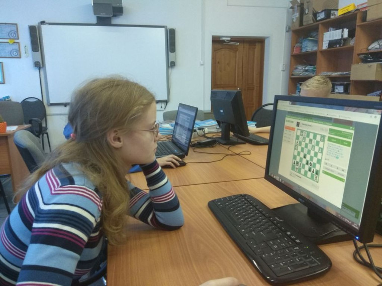 6 апреля 2019г. 12 богучанских школьников приняли участие в открытом шахматном интернет - турнире, организованном Южным Федеральным Университетом (г.Ростов на Дону).