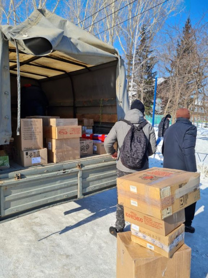 Из Богучанского района отправлена вторая партия гуманитарной помощи.