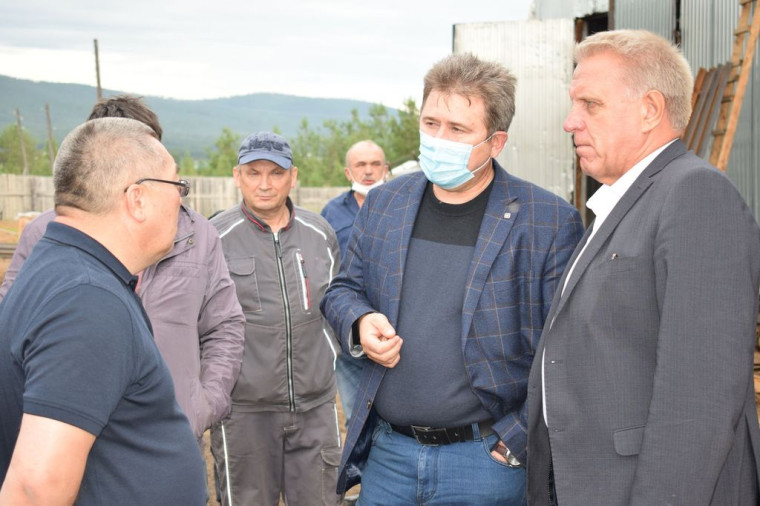 Евгений Афанасьев побывал в Богучанах с двухдневным рабочим визитом.